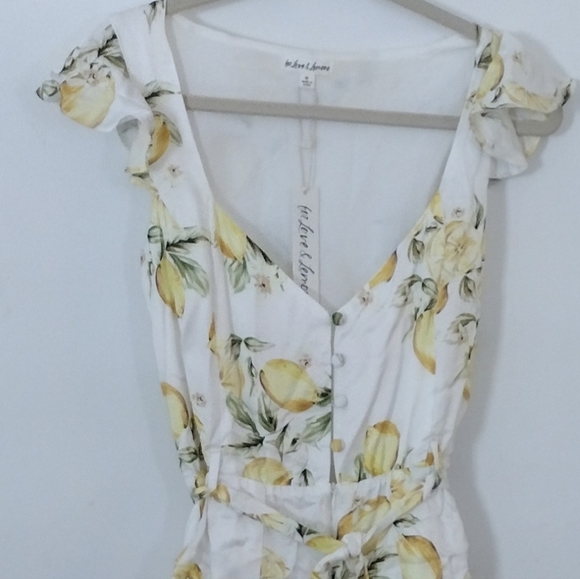 NWT  Limonada Jumpsuit by For Love & Lemons  Size Large - Picture 7 of 8